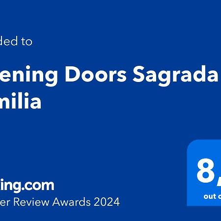Ferienwohnung Opening Doors Sagrada Familia Barcelona Exterior foto